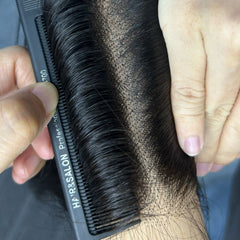 Top Raw HD Closure 6x6 7x7 9x6 #1B