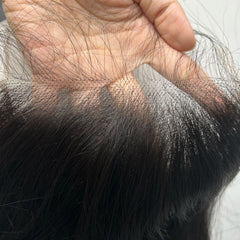 Top Raw HD Closure 6x6 7x7 9x6 #1B