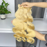 Cheveux bruts vietnamiens #613 Trame plus épaisse tirée