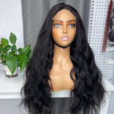 Perruque Indienne Vierge Custom Closure HD #1B 2x6 4x4 5x5