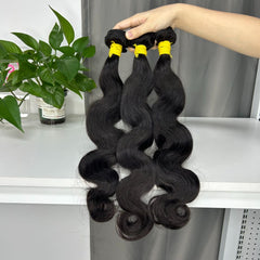 Tissage indien vierge à trame plus épaisse, tiré #1B