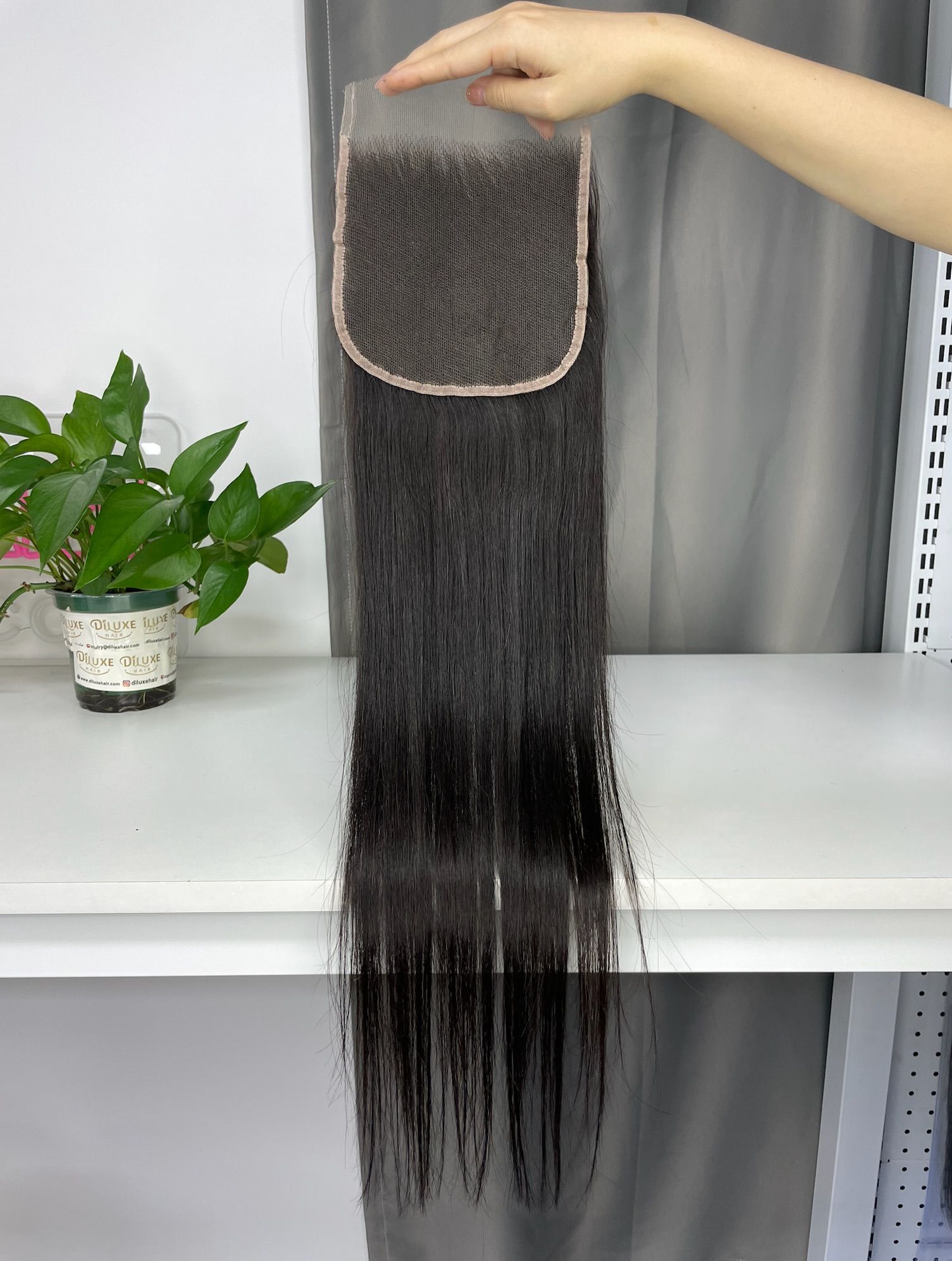 Closure HD 6x6 7x7 naturel brut birman #1B