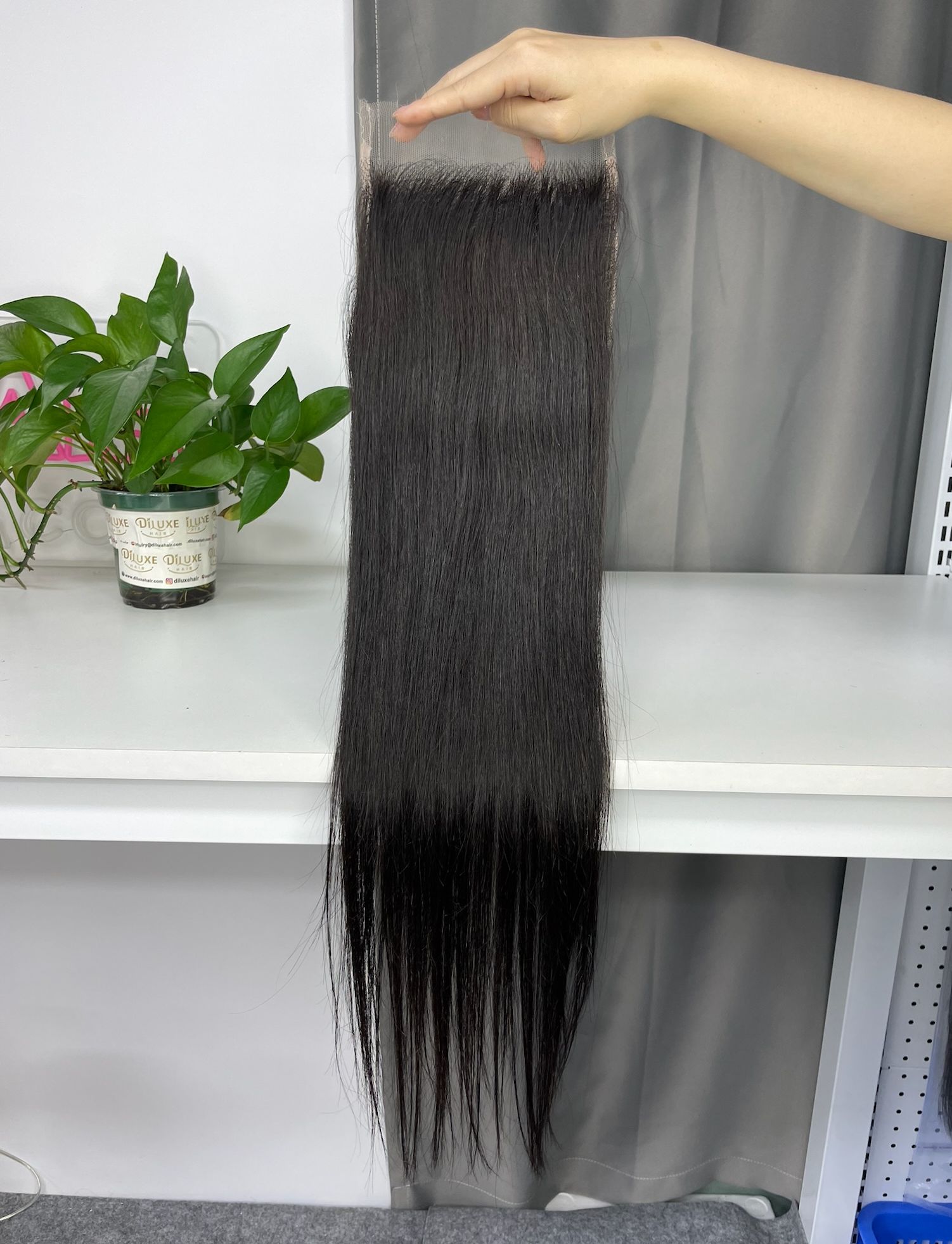 Closure HD 6x6 7x7 naturel brut birman #1B